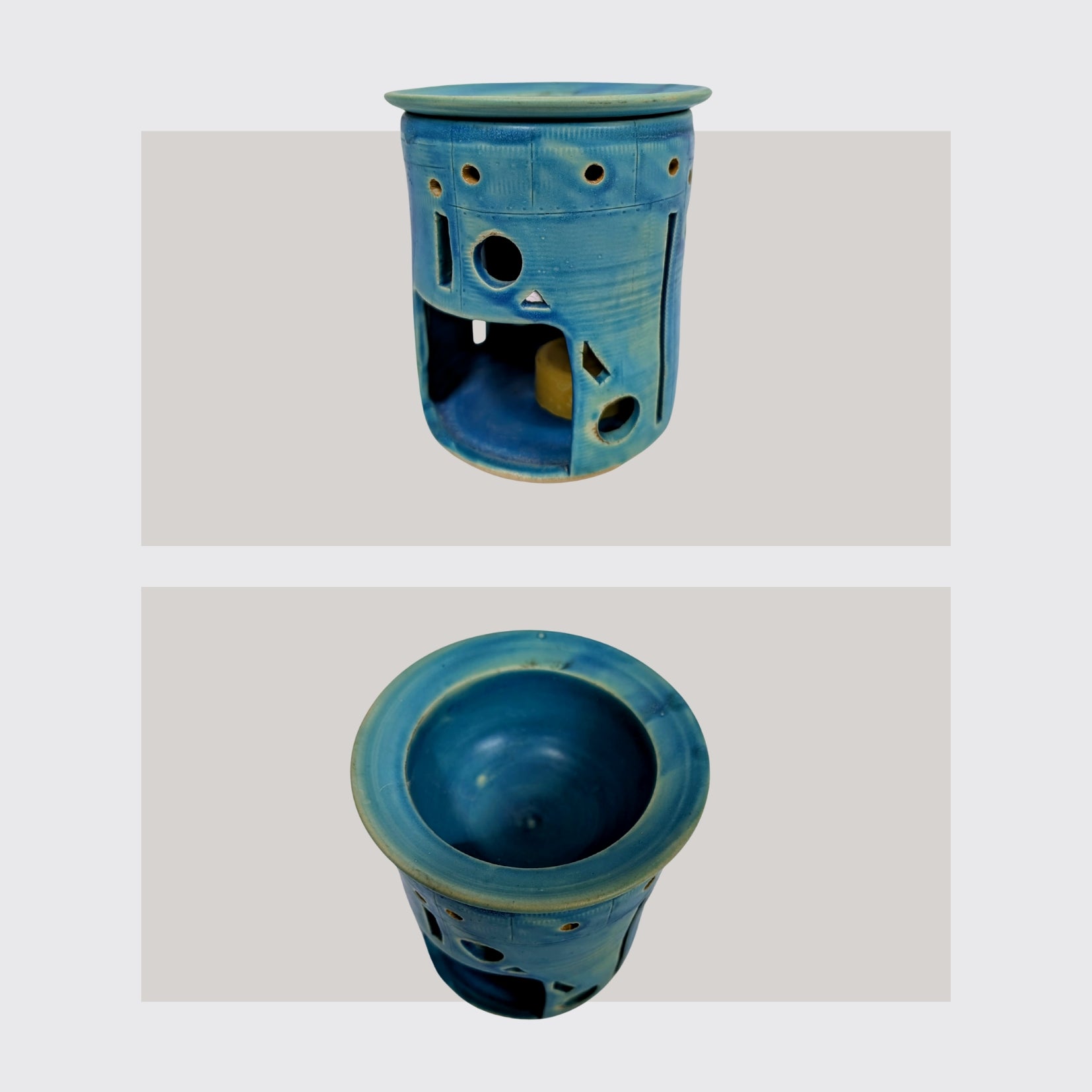 Duftlampe türkis