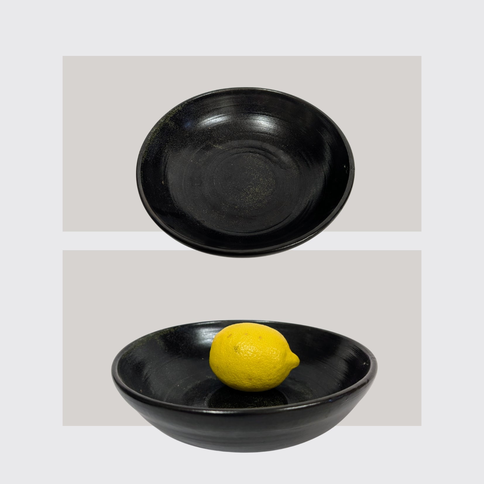 Schale Schwarz