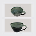 Tasse Seladon Schwarz Groß