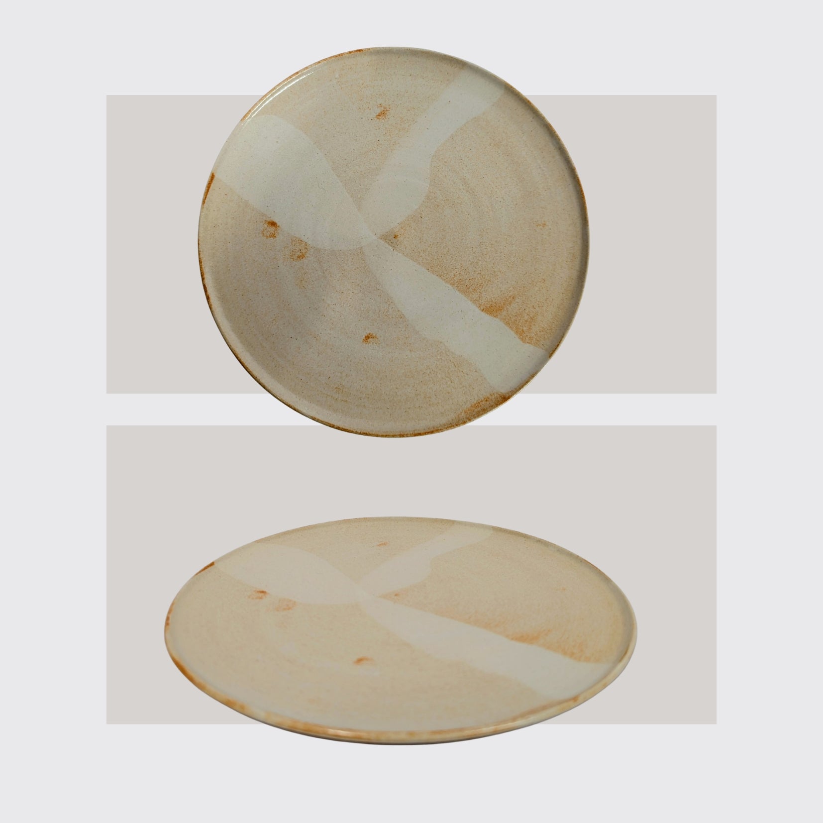 Teller Beige klein