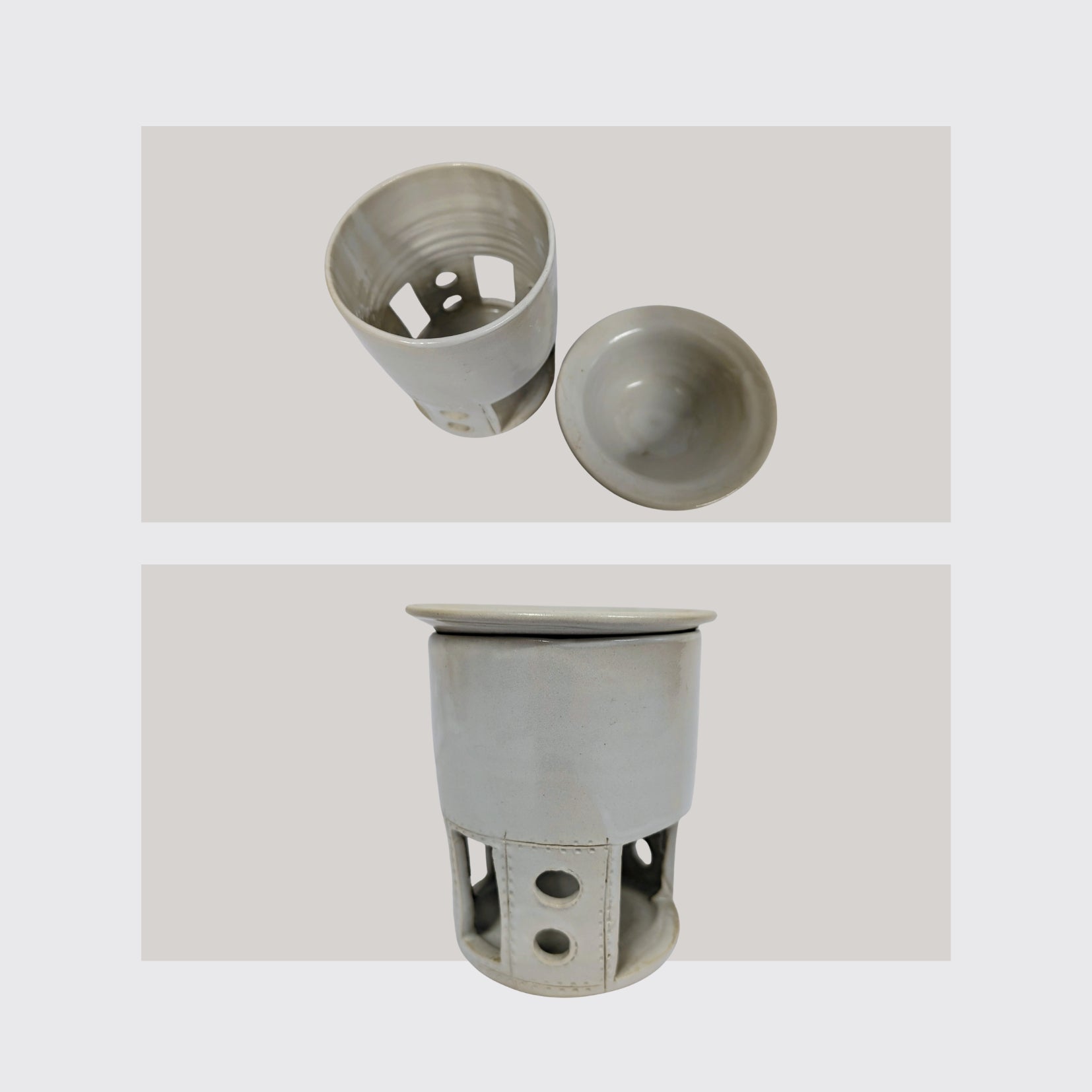 Duftlampe Weiß