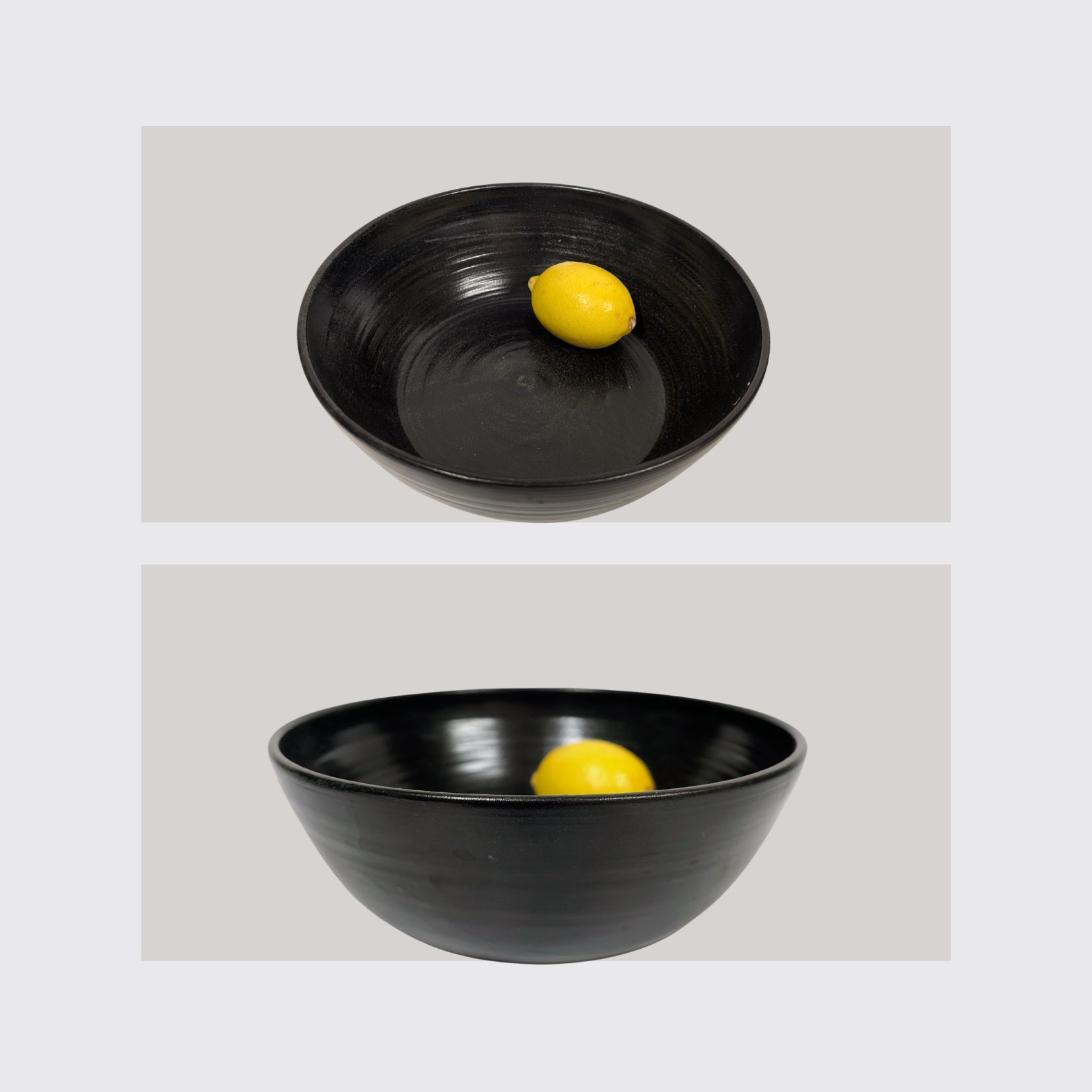 Schale Schwarz